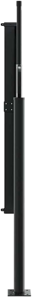 vidaXL Ausziehbare Seitenmarkise Anthrazit 140x500 cm 140 x 500 cm Anthrazit, 140 x 500 cm Anthrazit