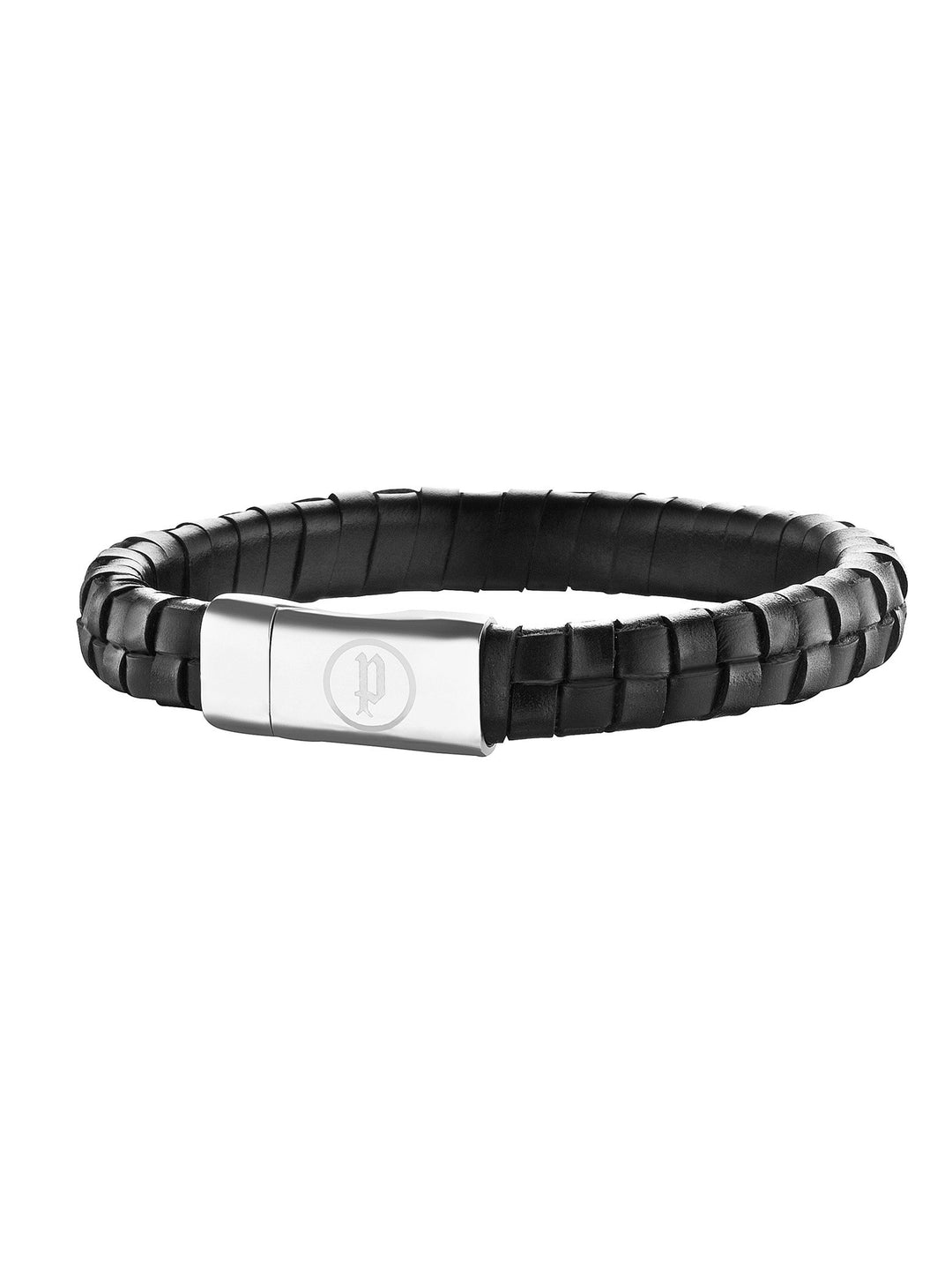 Police Herren-Charm-Armband Edelstahl PJ25689BLB.01-S