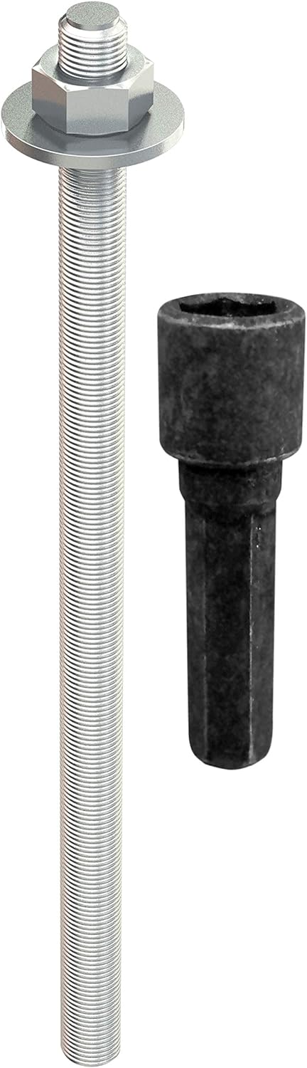TOX Gewindestange Stix Edelstahl A4 M12 x 160, 10 Stück - 070171191 Edelstahl M12x160 mm, Edelstahl