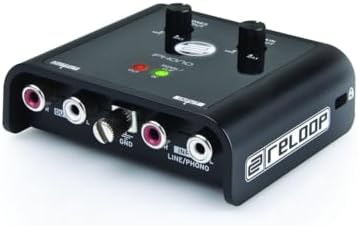 Reloop iPhono 2 – Phono/Line USB-Recording Interface und Soundkarte - Digitalisierung und Archivier