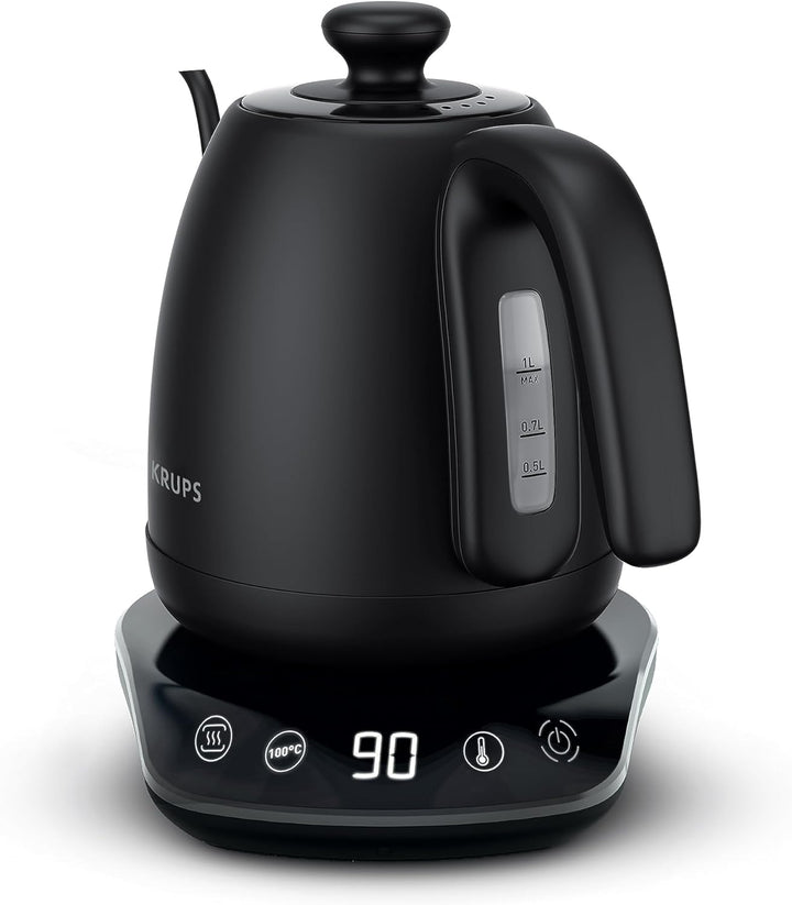 Krups BW9238 Café Control Gooseneck Wasserkocher | Schwanenhals-Auslauf | 1 l Fassungsvermögen | dig