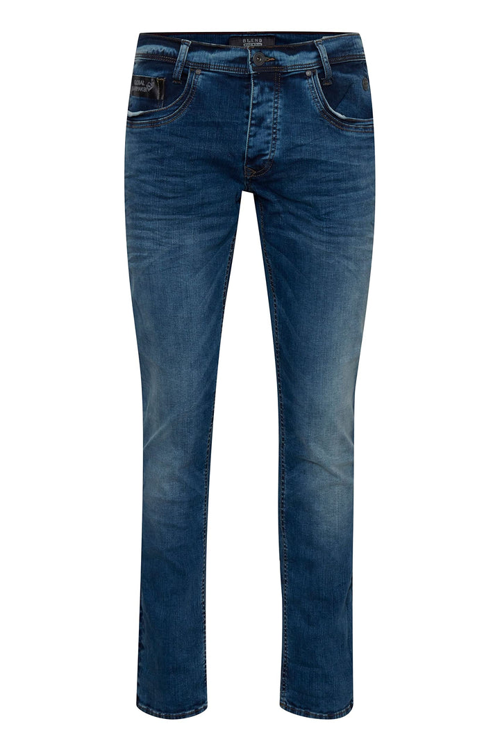 Blend BHBlizzard fit NOOS fit - NOOS Herren Jeans Hose Denim Regular Fit, Grösse:W30/32, Farbe:Denim