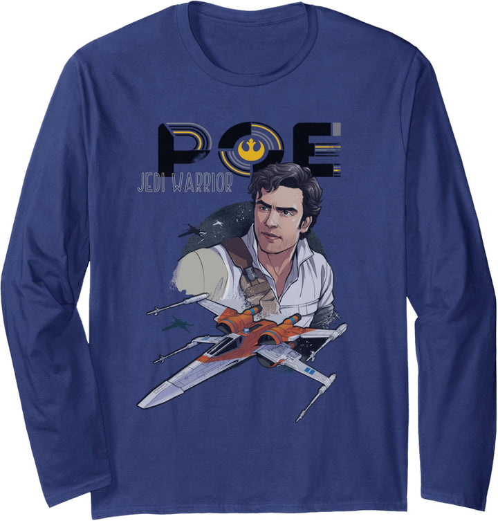 Star Wars Poe Dameron Jedi Warrior Langarmshirt