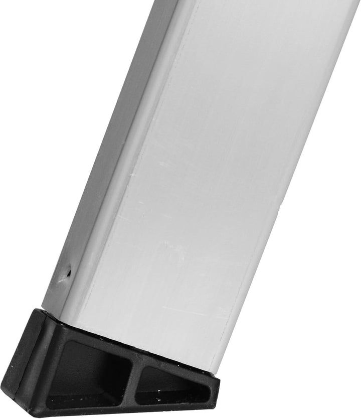 Zweiseitige Aluleiter Klappleiter Haushaltsleiter 2x5 Stehleiter Tragkraft 150kg TÜV | 5 Stufen / 15