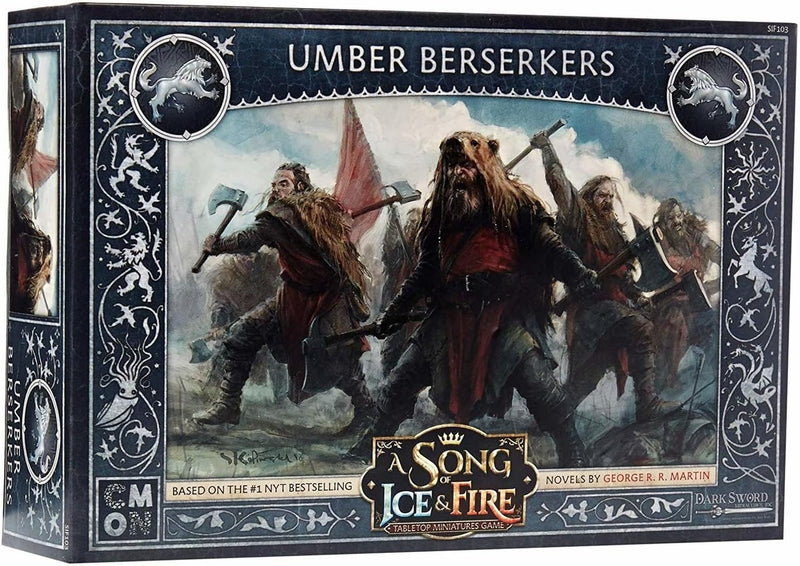 CMON | A Song of Ice & Fire – Berserker von Haus Umber | Erweiterung | Tabletop | 2 Spieler | Ab 14+