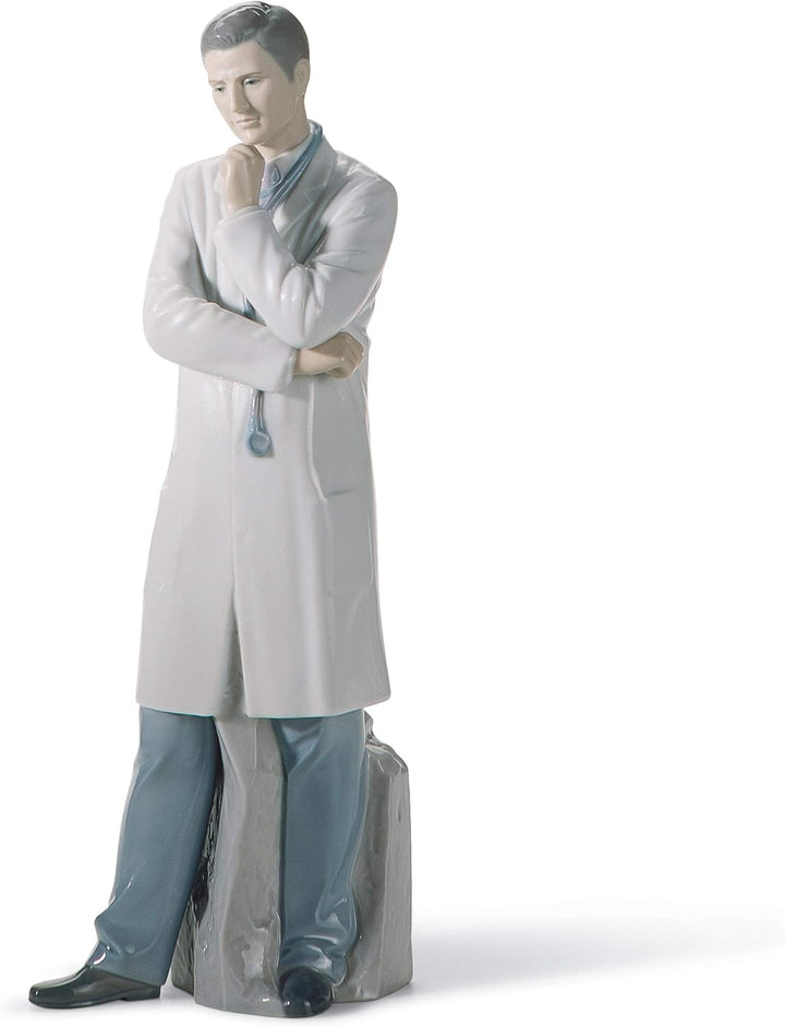 LLADRÓ Figur Arzt. Arzt Doktor. Porzellan.