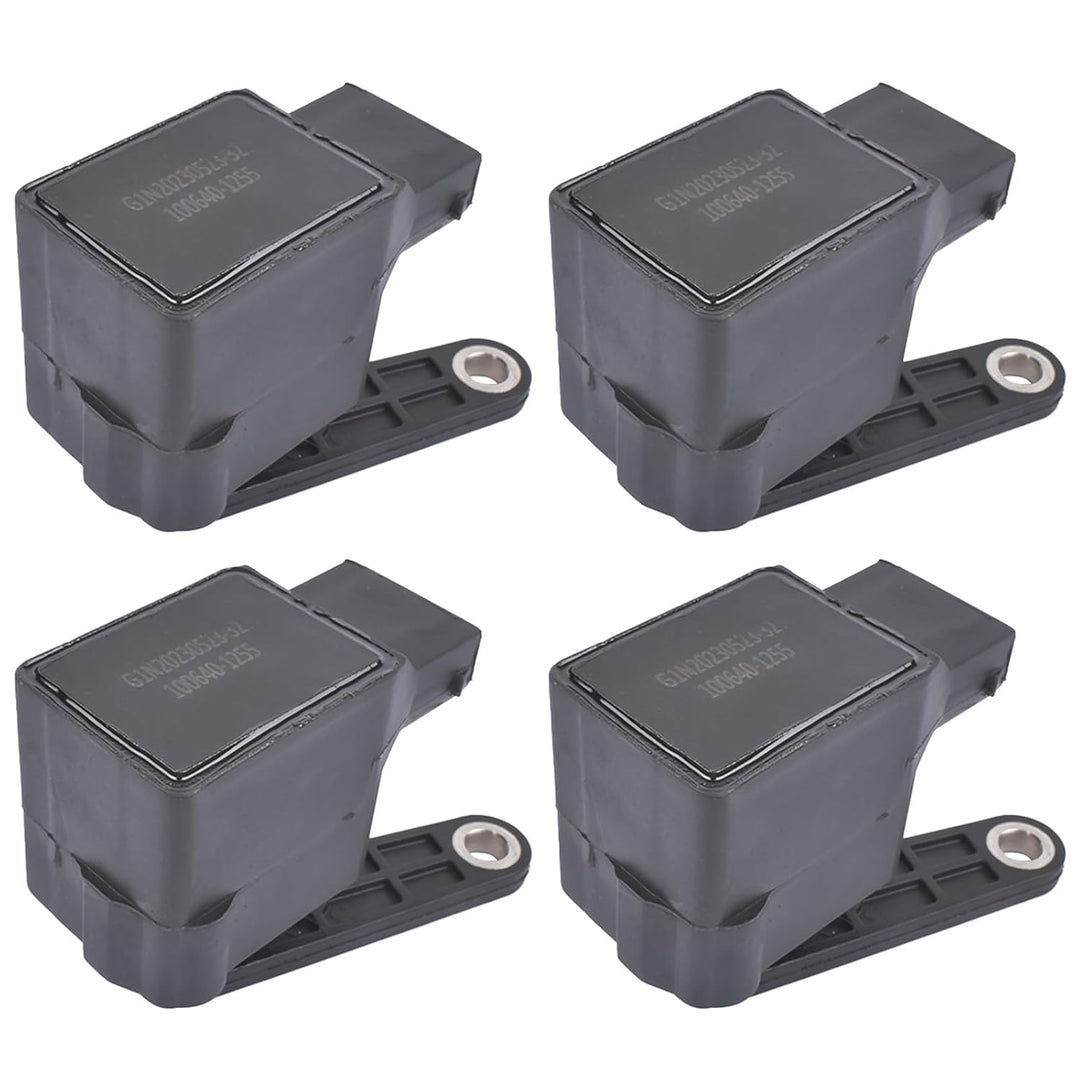 Woosphy 4x Höhensensor Xenonlicht Niveau Sensor Ersatz für A/B/C/E/M/S-Klasse CLC/CLK/CLS/SLK W210 R