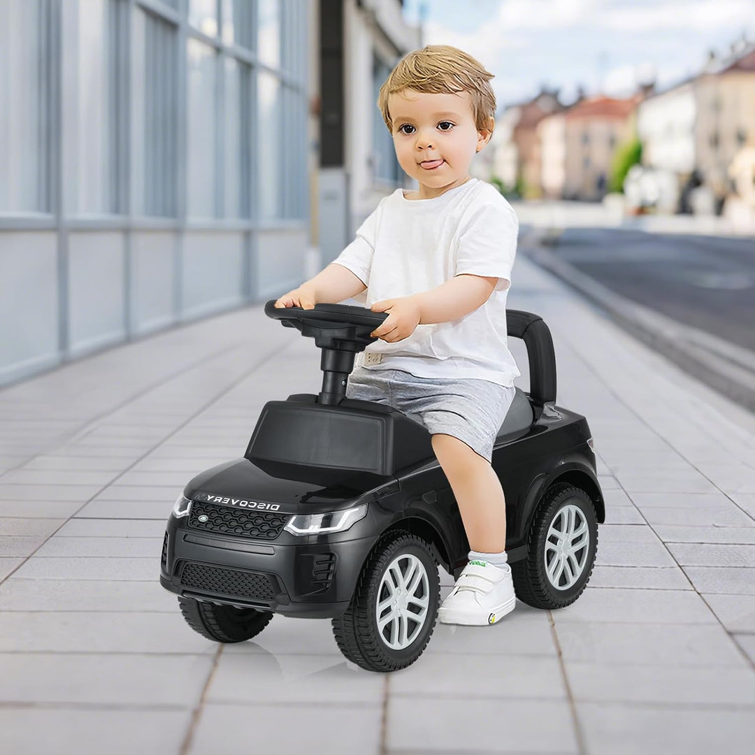 SOARS Kinder Rutschauto, Rutschfahrzeug mit Lenkrad, Hupe, rutschfesten Rädern, verstecktem Stauraum
