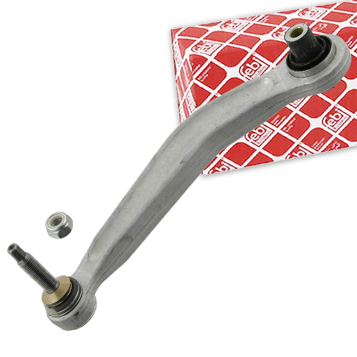 febi bilstein 12581 Querlenker mit Lager, Gelenk und Sicherungsmutter , 1 Stück Hinterachse oben, li