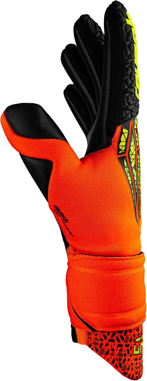 Reusch Unisex – Erwachsene Torwarthandschuhe Gk1 Pro mit Hervorragendem Grip und Innennaht Schnitt 8