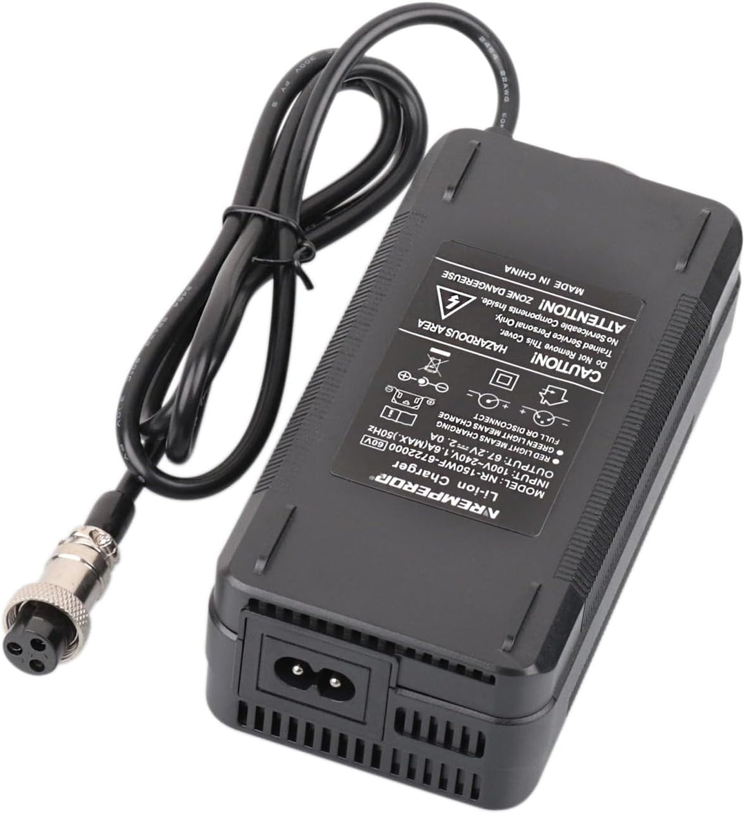 67,2 V Ladegerät 60 V Elektroroller Akku Fahrrad Ladegerät für elektrische Elektroroller Akku Batter