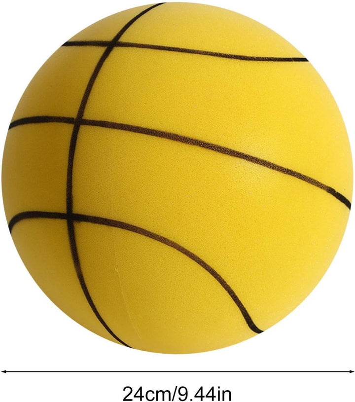 Generisch Leiser Basketball, leiser Indoor-Basketball, leiser Basketball-Dribbling im Innenbereich,