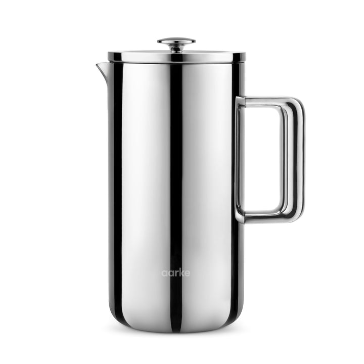 aarke Coffee Press – Premium Kaffeepresse aus Edelstahl im schwedischen Design, Doppelwand-Vakuumiso