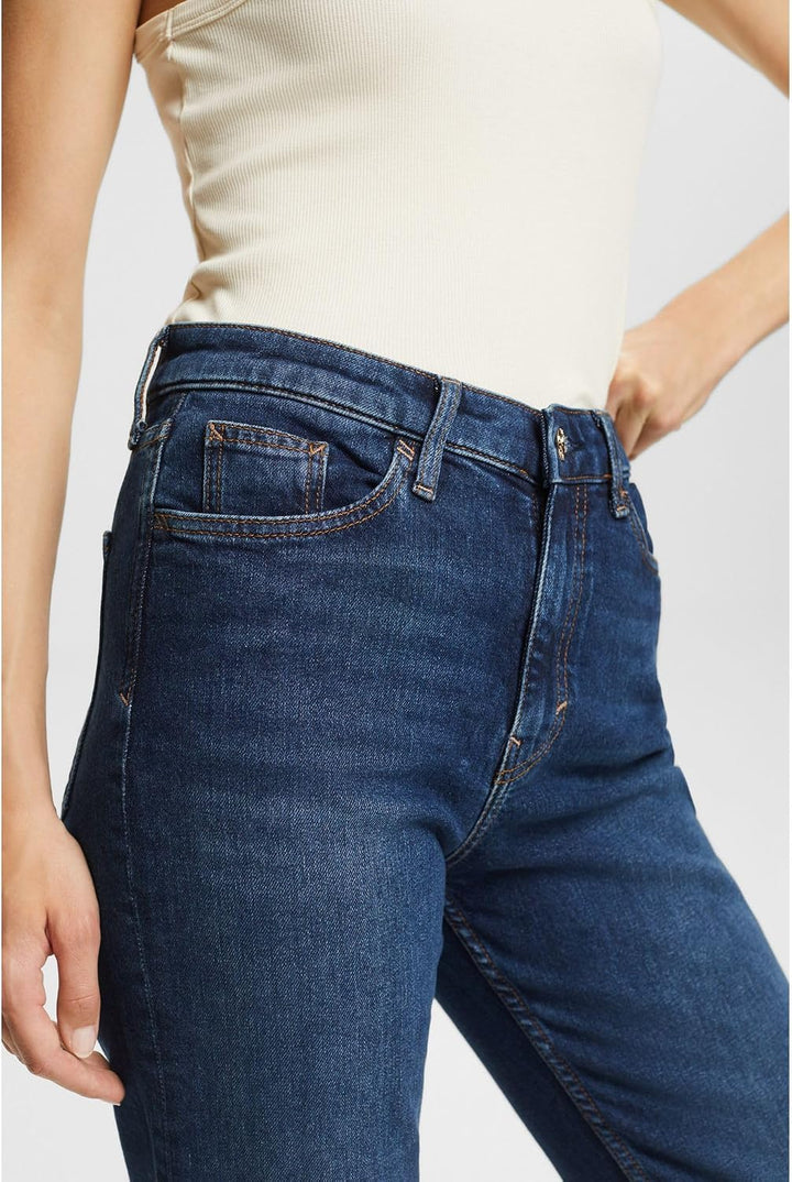 ESPRIT Damen Jeans 27W / 32L 901/Blue Dark Wash, 27W / 32L 901/Blue Dark Wash