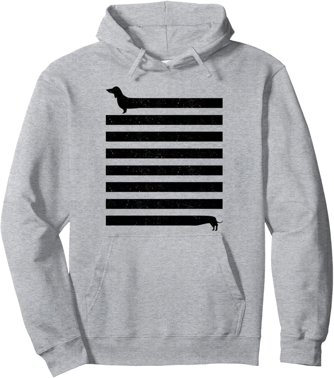 Dackel Hund Drahthaar Dackel Hundebesitzer Pullover Hoodie