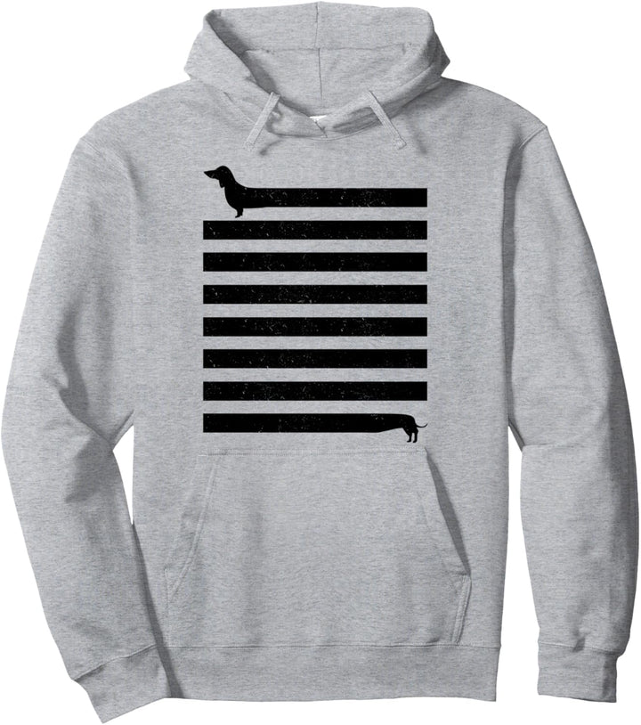 Dackel Hund Drahthaar Dackel Hundebesitzer Pullover Hoodie