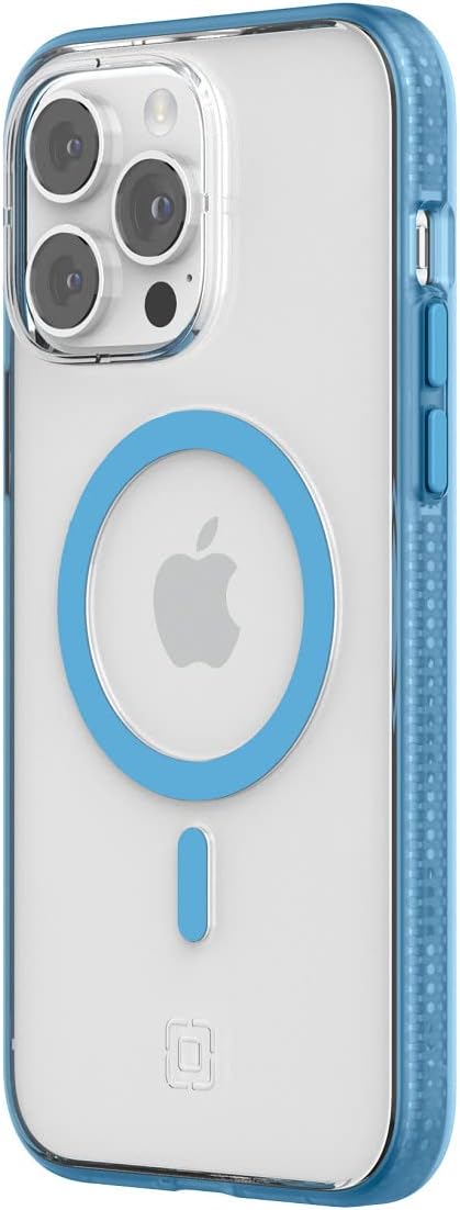Incipio Idol for MagSafe Handyhülle für iPhone 14 Pro Max, Bluejay/Klar, Bluejay/Klar
