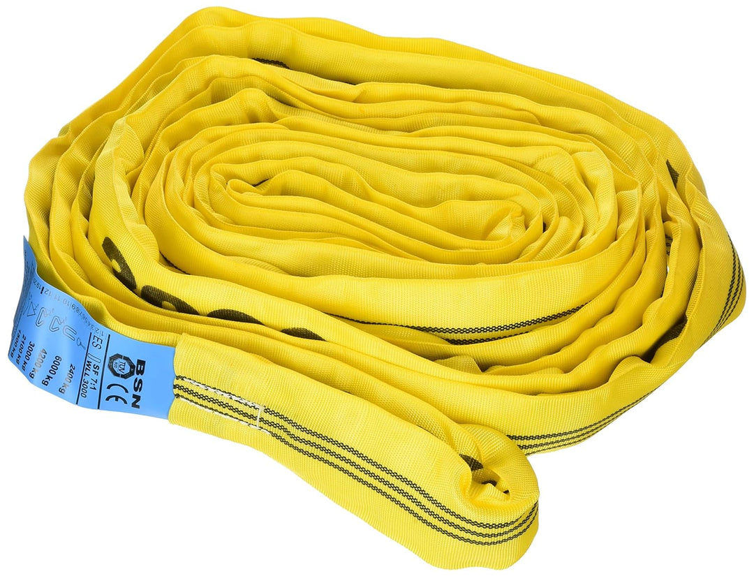 Braun GmbH 30081RS Rundschlinge 3000 kg Tragkraft, 8 m Umfang = 4 m Nutzlänge, endlos mit Polyesterk