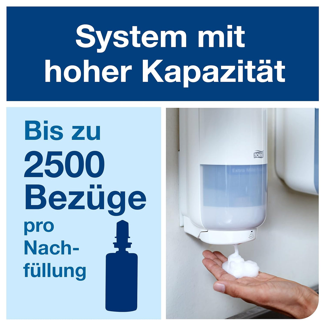 Tork Sensor Seifenspender Wandmontage für Schaumseife und Schaum-Händedesinfektion, Elevation - 5616
