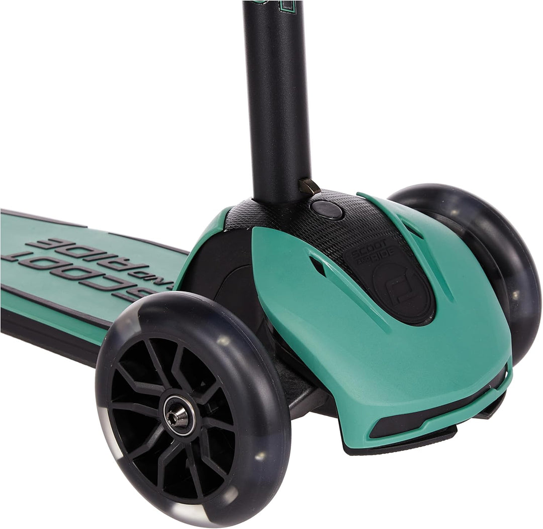 Scoot&Ride Highwaykick 5 LED Scooter, Steel forest, forest