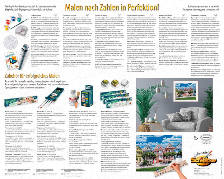 Schipper 609130900 Malen nach Zahlen – Painted Ladies - Bilder malen für Erwachsene, inklusive Pinse