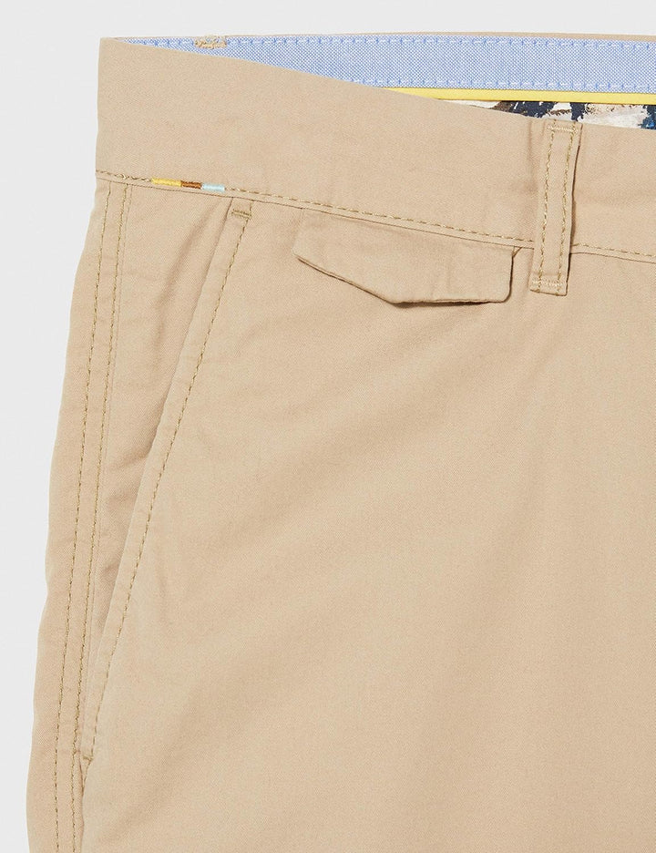 camel active Herren Bermuda Chino Hose 46 Beige, 46 Beige