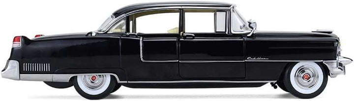 Greenlight 12949 Fahrzeug 1955 Cadillac Fleetwood Serie 60 1:18, schwarz