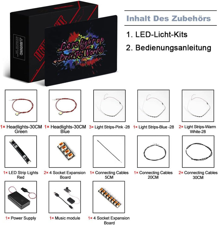 Music Version Led Licht Set für Lego Avatar Toruk Makto und der Baum der Seelen, Dekorationsbeleucht