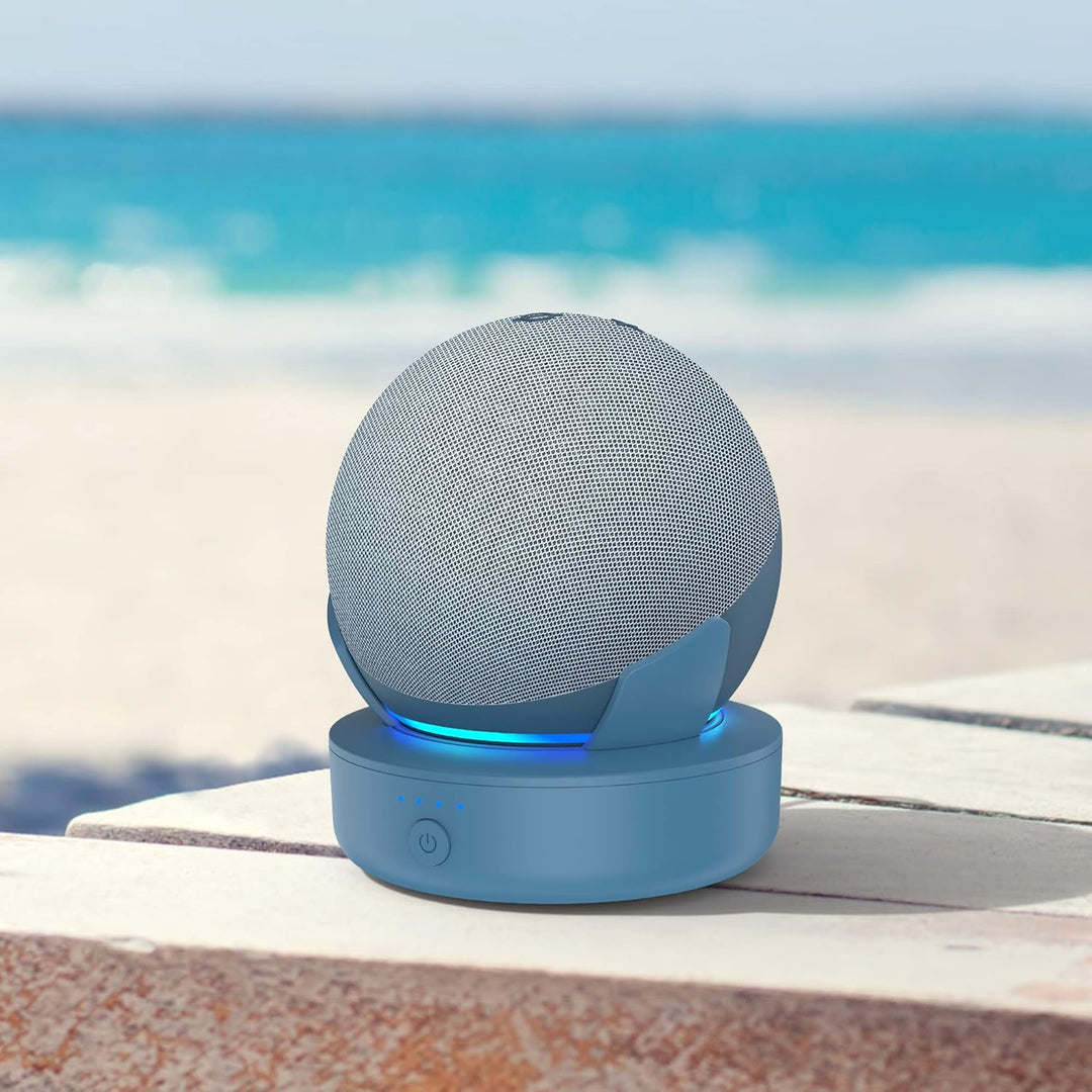 PlusAcc Akku für Dot 4.& 5. Generation - 10000 mAh Tragbare Ladestation Batterie Zubehör Kabellos Ak