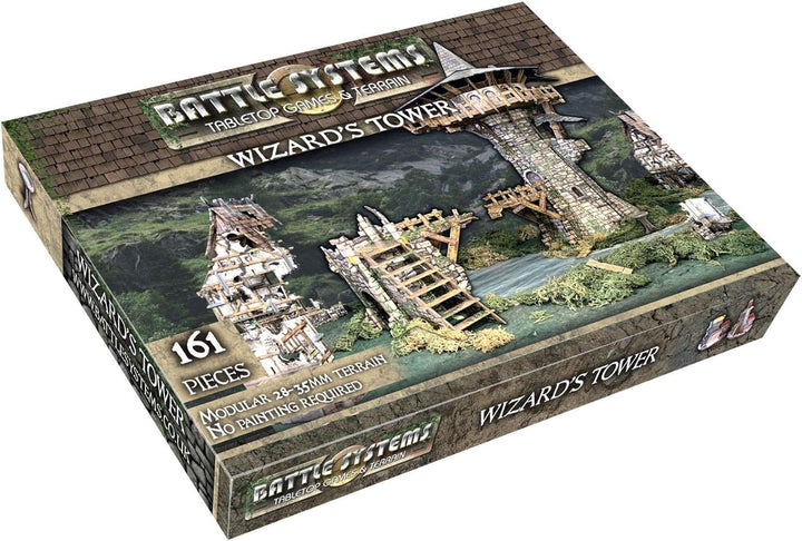 Fantasy Battle Systems Wargames Terrain - Wizards Tower - Multi Level Tabletop War Game Board - Warg