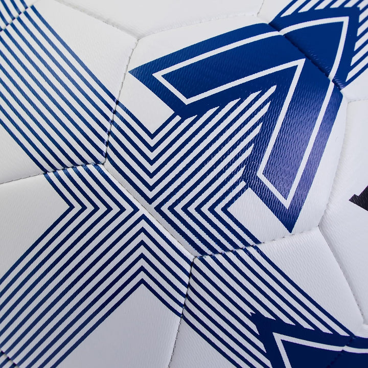 Mitre Impel Fussball Weiss/Dazzling Blue/Schwarz 4 Impel ohne Ballpumpe, Weiss/Dazzling Blue/Schwarz