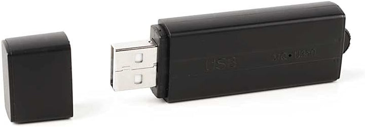 MemoQ MQ-U350 USB-Speicher und digitales Diktiergerät, 8 GB, Schwarz