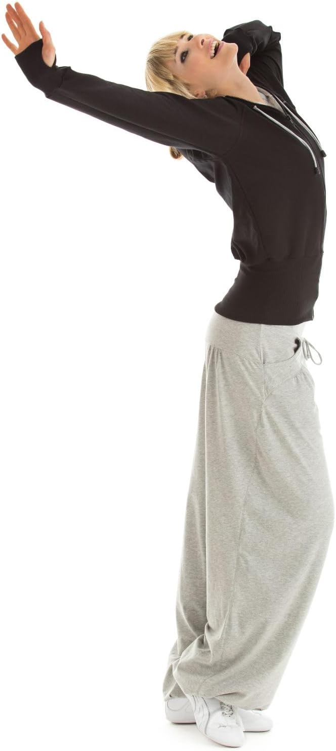 WINSHAPE Damen Trainingshose Dance Fitness Freizeit Sport XXL Grey-melange, XXL Grey-melange