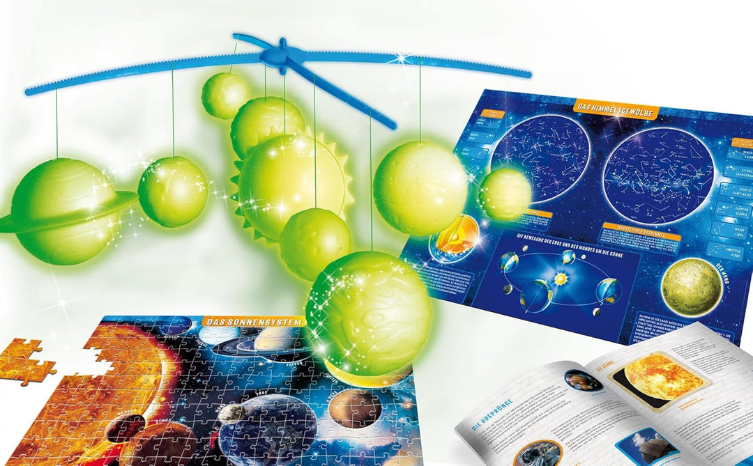 Lisciani - WOOZLE GOOZLE Das Sonnen System - Experimentierkasten ab 8 Jahren - Erkunde die Astronomi