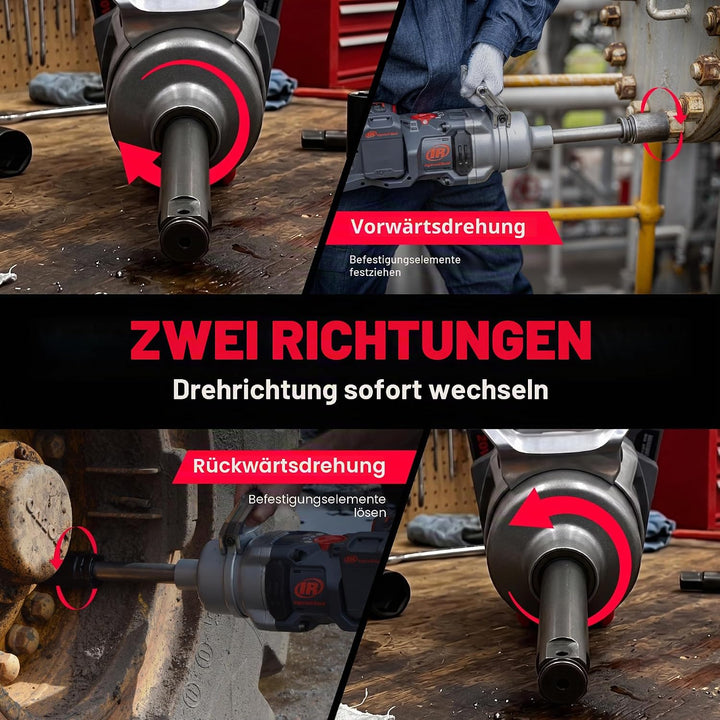 Ingersoll Rand W9691-1" 20V Schlagschrauber für schwere Arbeiten, Schwerlast Schlagschrauber mit lan