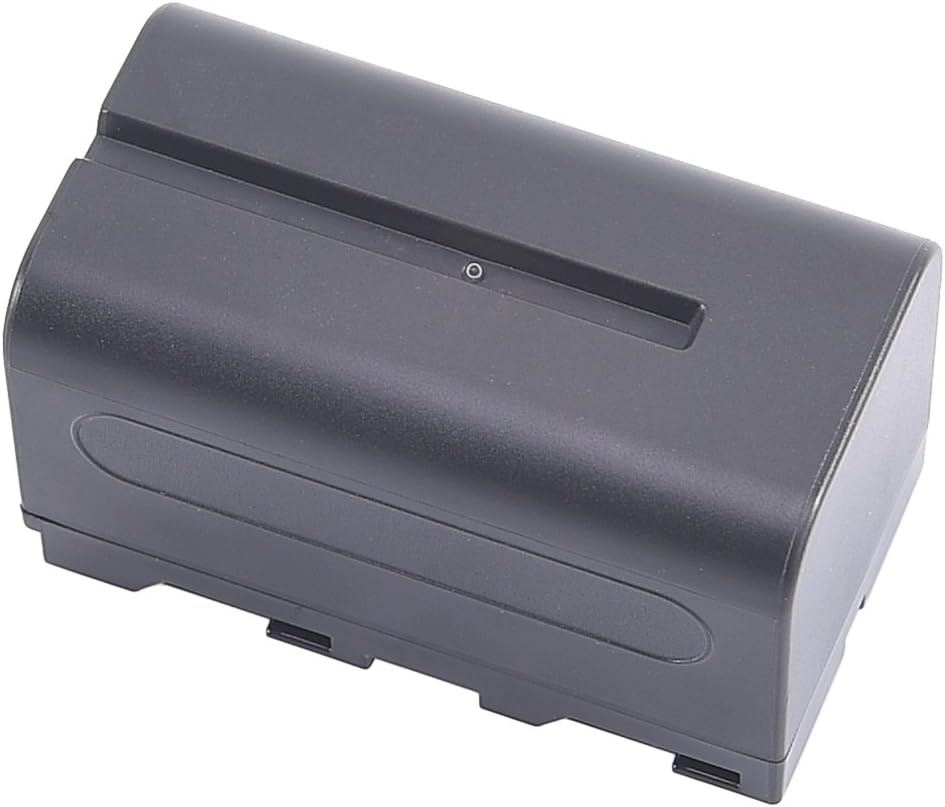 DSTE® 2 Pack Ersatz Batterie NP-F770 + LCD Dual Ladegerät Compatible für Sony NP-F750,CCD-SC5,DCR-TR