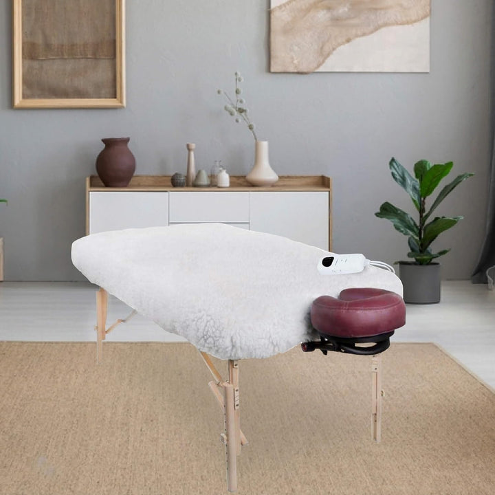 ZEN Basic Heizdecke mit Abschaltautomatik für Behandlungsliegen beheizbar mit 8 Temperaturstufen ein