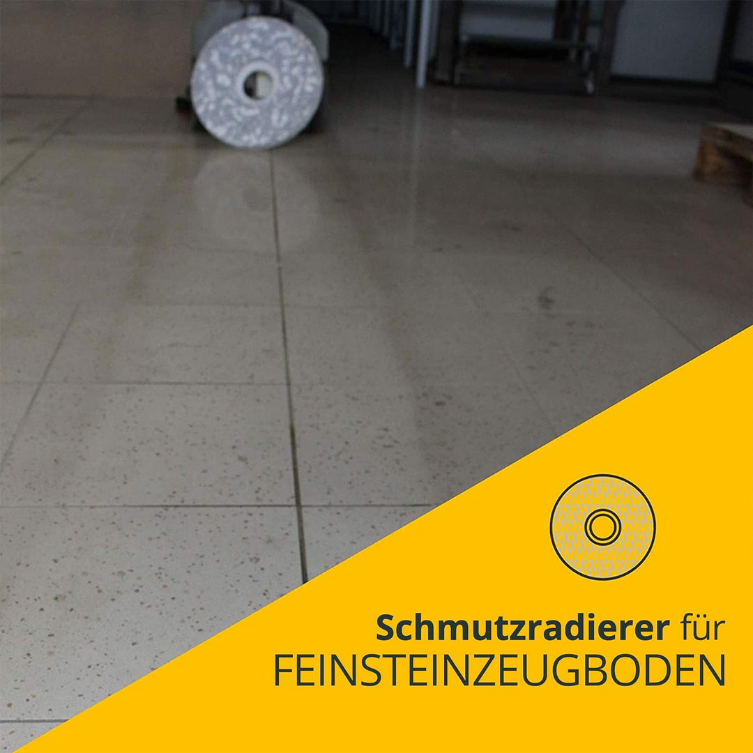 haid-tec MelaminPlusPad 20 Zoll / 508 mm, Pads für Scheuersaugmaschinen, Innenloch 85mm inkl. Ausspa