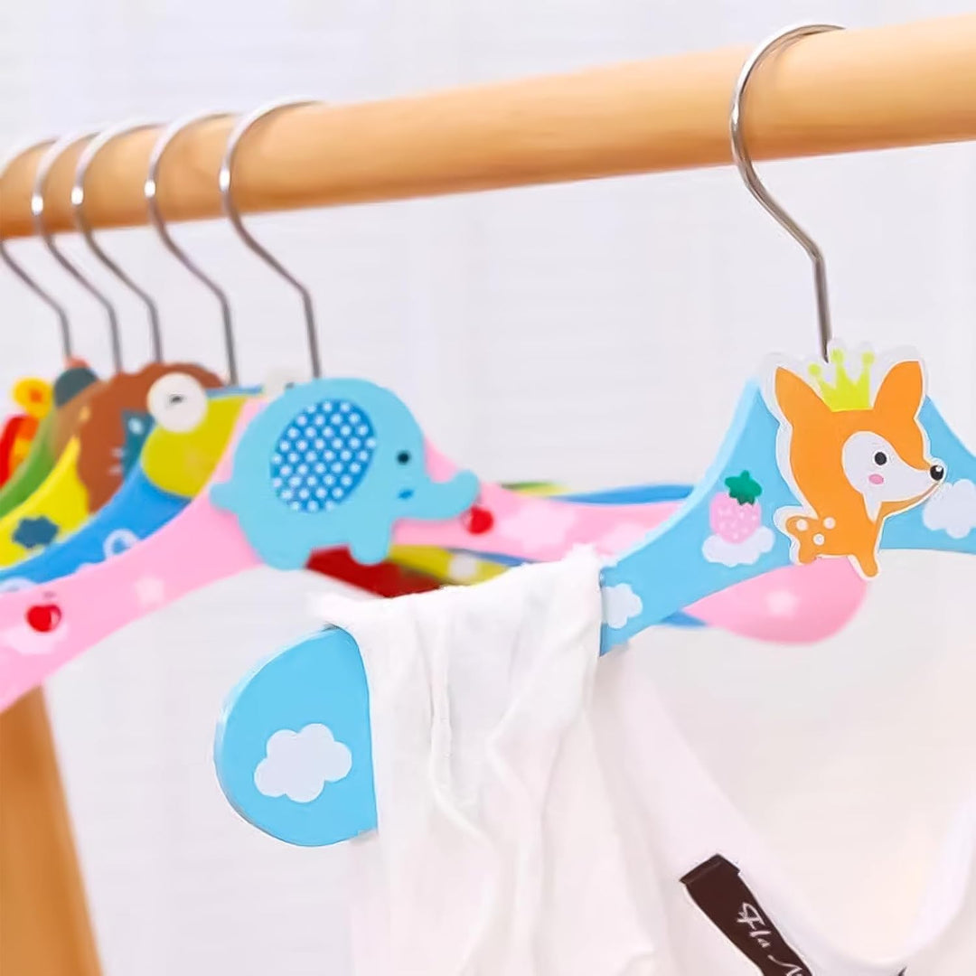12 PCS Kleiderbügel - Puppenkleiderbügel - Bunte Kleiderbügel für Puppenschrank - Spielzeug Kleiders