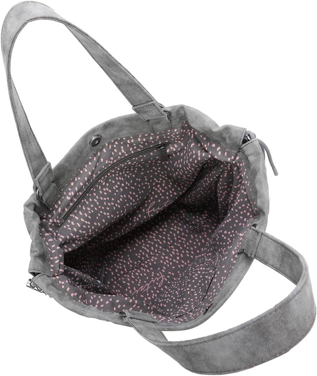 Fritzi aus Preussen Damen Poppi02 Vintage Anthra Tote Bag, ONE Size