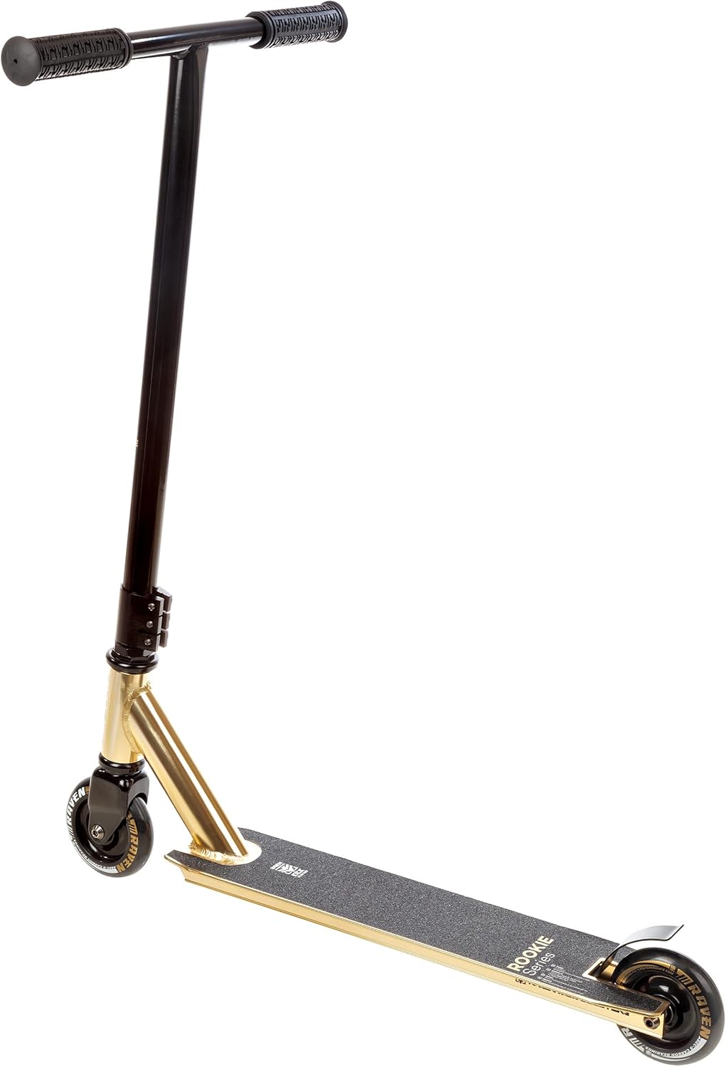 Stunt/Freestyle Scooter, Roller, Tretroller, Cityroller Raven Evolution Rookie Series 100mm Gold, Go