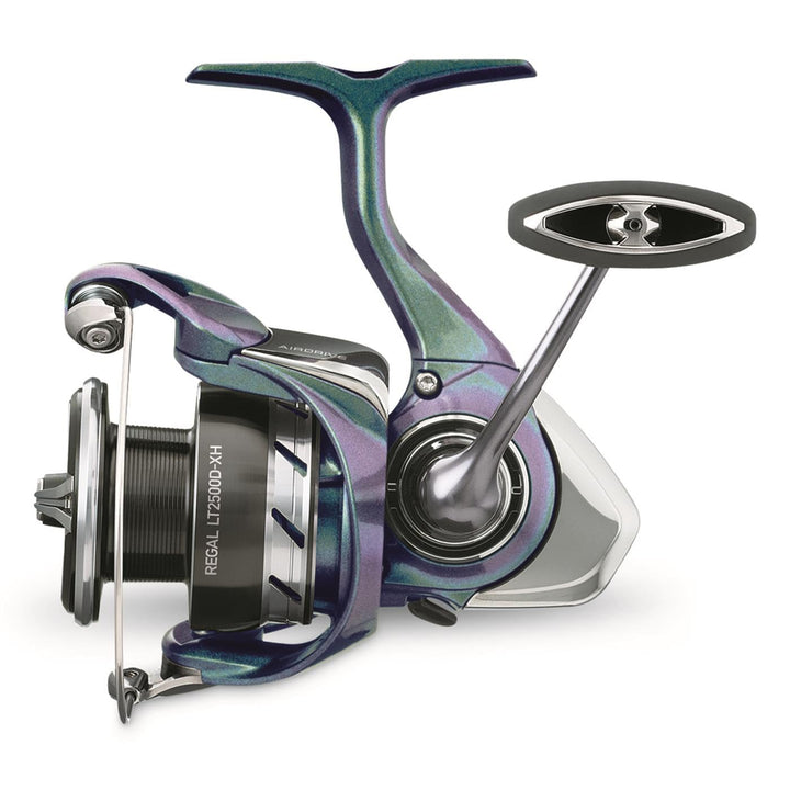 Daiwa Regal LT Deep Spool Spinning Reel for Lakes, Ponds and Rivers Mehrfarbig 4000D-CXH-B, Mehrfarb