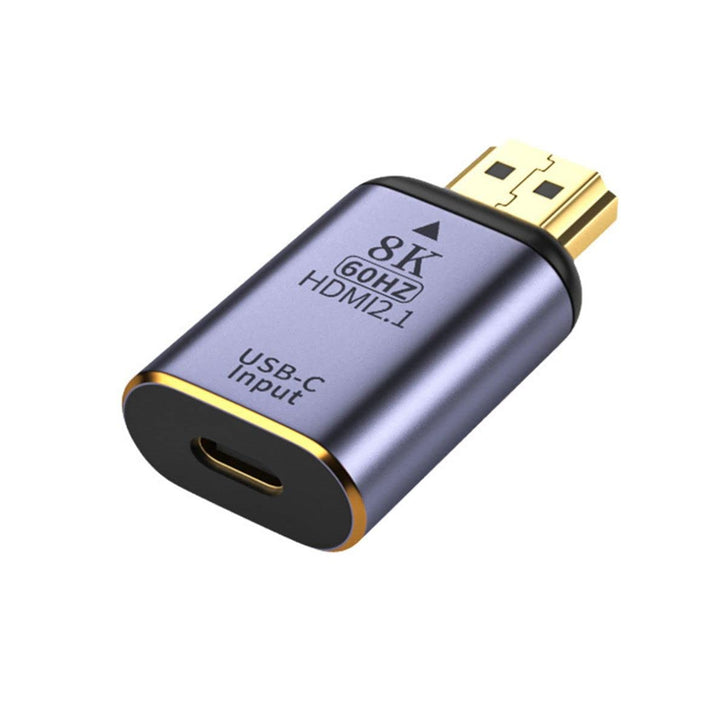 ChenYang CY USB-C Type C Buchse Quelleingang auf HDMI 2.1 Stecker Ausgang HDTV Adapter 8K@60Hz 4K@12