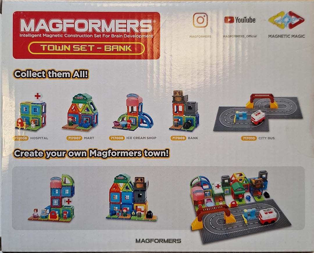 MAGFORMERS Bank Set