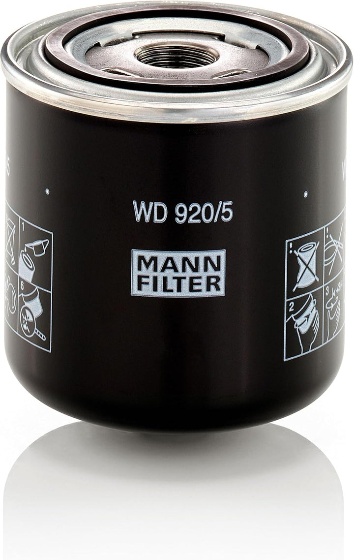 MANN-FILTER WD 920/5 Hydraulikfilter – Für Industrie, Land- und Baumaschinen