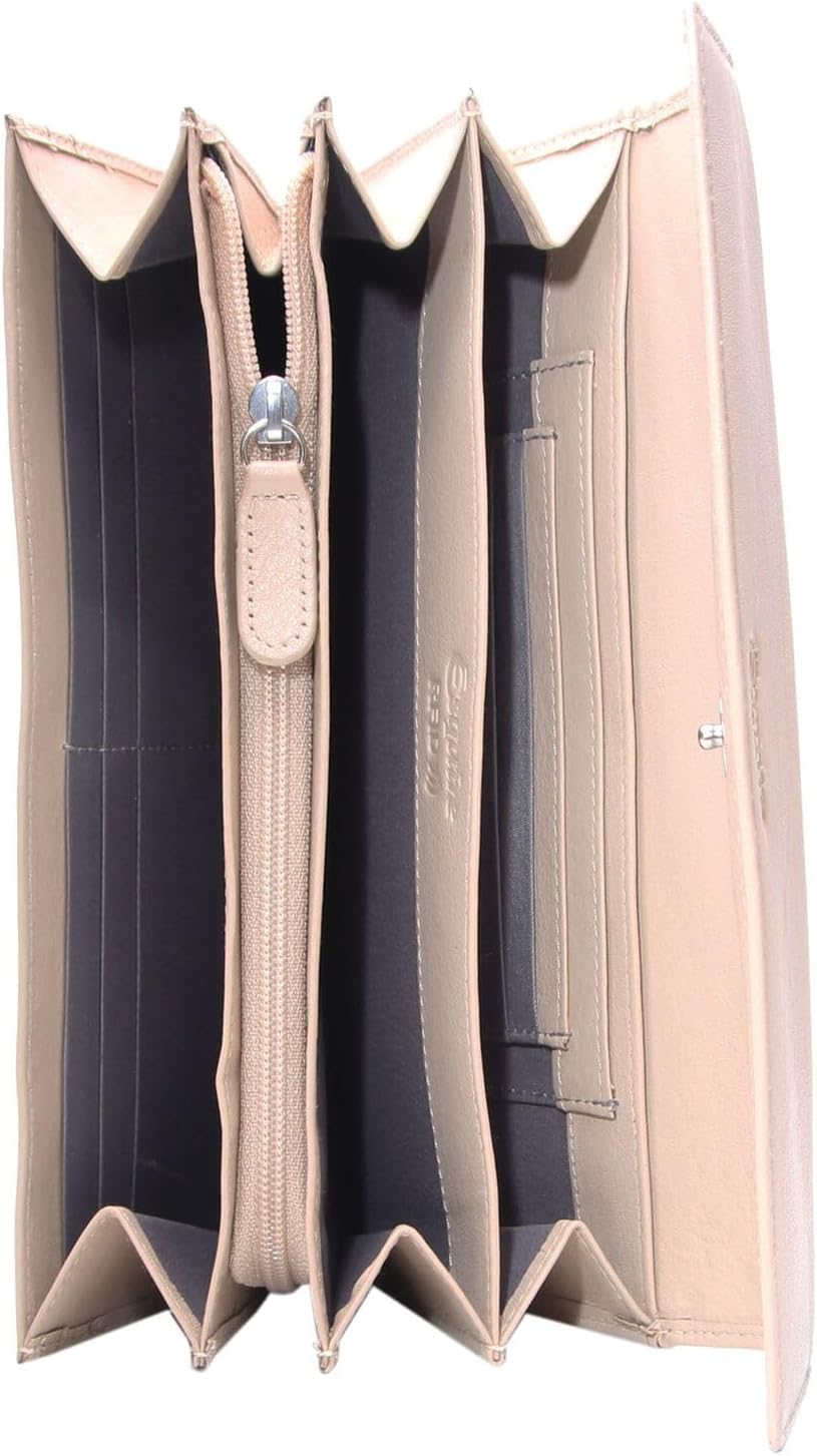 Esquire Viktoria Geldbörse RFID Leder 18,5 cm