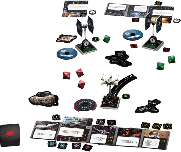 Fantasy Flight Games | Star Wars X-Wing - 2. Auflage | Figurenspiel | ab 14 Jahren | 2 Spieler | 45