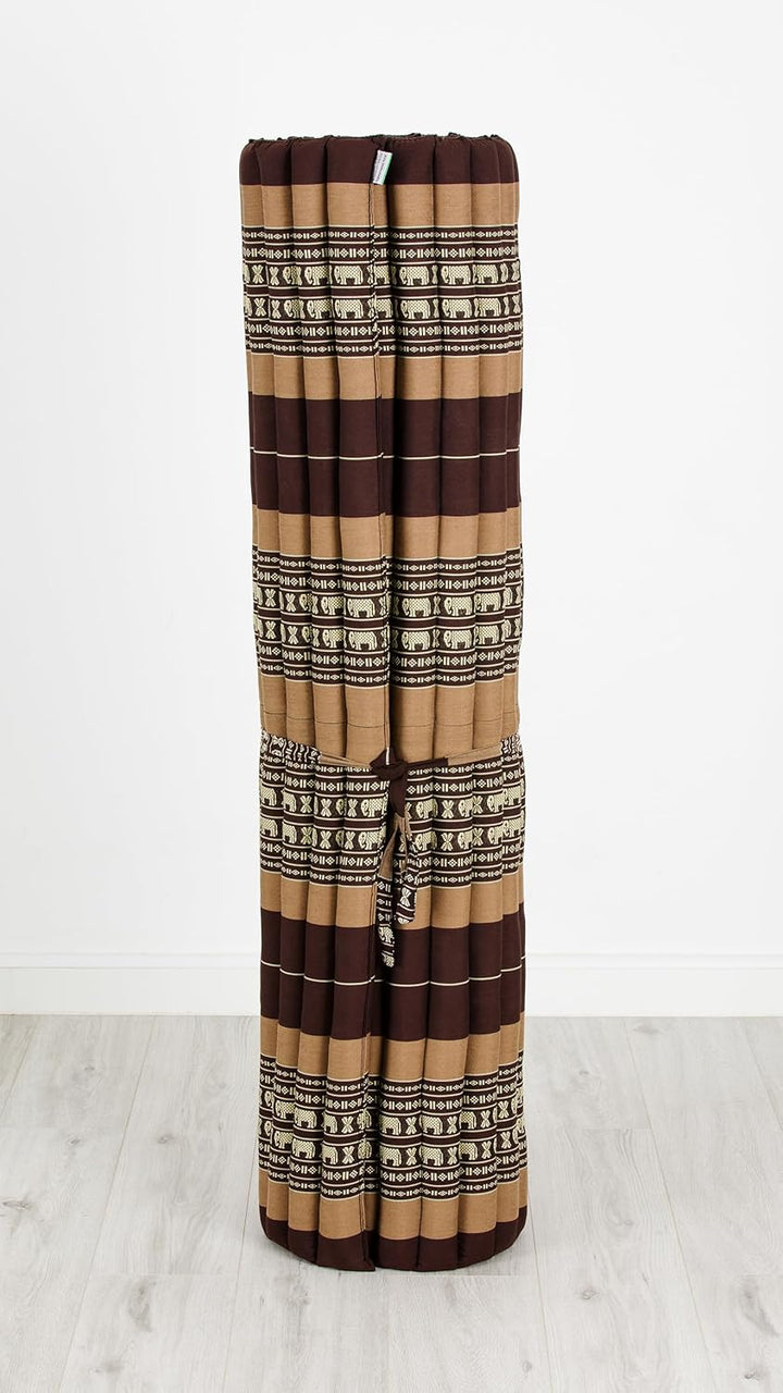 Asia WOHNSTUDIO livasia Rollmatte XXL breit Doppelbett - 200x145x4,5cm - Gästebett Gästematratze 2 P