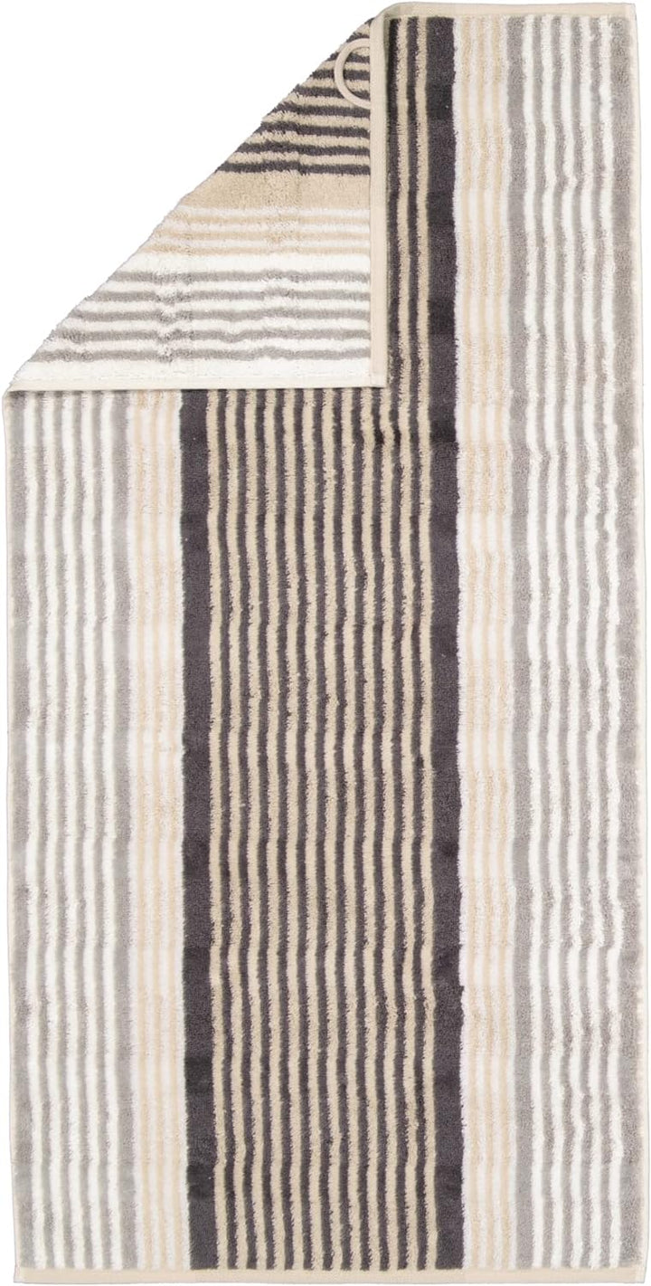 CAWÖ Home Handtücher Noblesse Harmony Streifen 1085 Natur - 37 Duschtuch 80x160 cm, Duschtuch 80x160