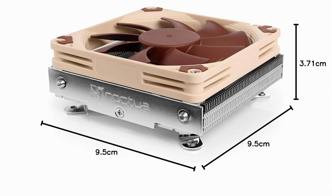 Noctua NH-L9i-17xx, Premium Low-Profile CPU-Kühler für Intel LGA1700 (Braun)
